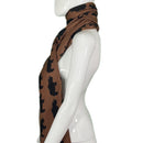 PRE-OWNED - Sophia Costas Wool Rhino Scarf