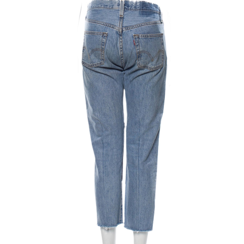 PRE-OWNED - Reformation Mid-Rise Straight Leg Jeans - MANUALLY POSTED ON WALMART