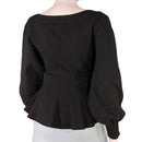 PRE-OWNED - JOVONNA Cinched Waist Sweater