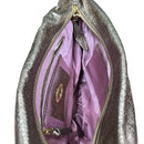 PRE-OWNED - Elie Tahari Daphne Snake Embossed Oversize Clutch