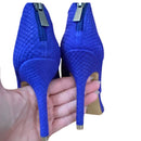 PRE-OWNED Vince Camuto Snakeskin Pointed-Toe Heels