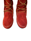 PRE-OWNED - Minnetonka Front Lace Knee High Boot