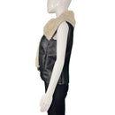 PRE-OWNED - Coated Faux Fur Vest