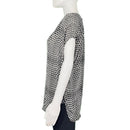 PRE-OWNED - Vince Silk V-Neck Printed Blouse